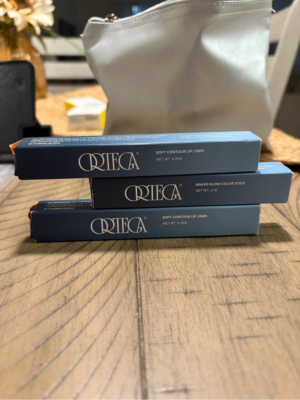 Ortega Beauty Bundle 3pc set lipliner and color stick
